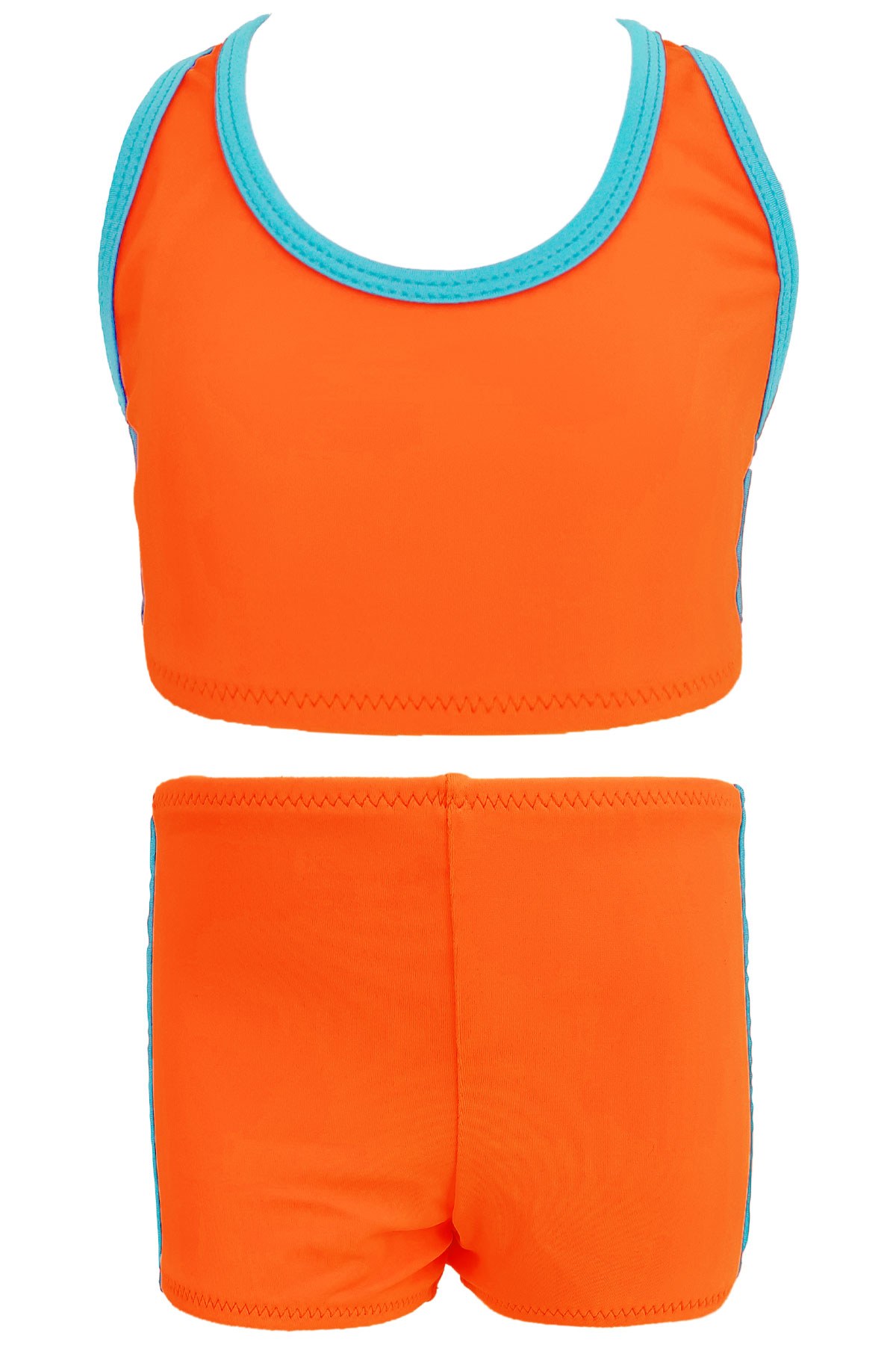 Bombi Kız Çocuk Yüzücü Mayo - Thumbnail