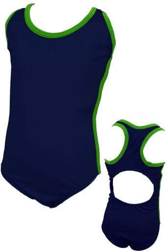 FORUM - Bombi Kız Çocuk Yüzücü Mayo Beli Açık (1)