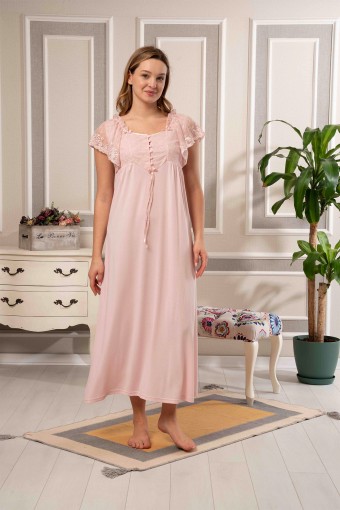 BONE PİJAMA - Bone Kadın Pijama Takımı Viskon Nevrürlü