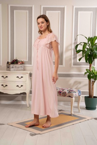 BONE PİJAMA - Bone Kadın Pijama Takımı Viskon Nevrürlü (1)