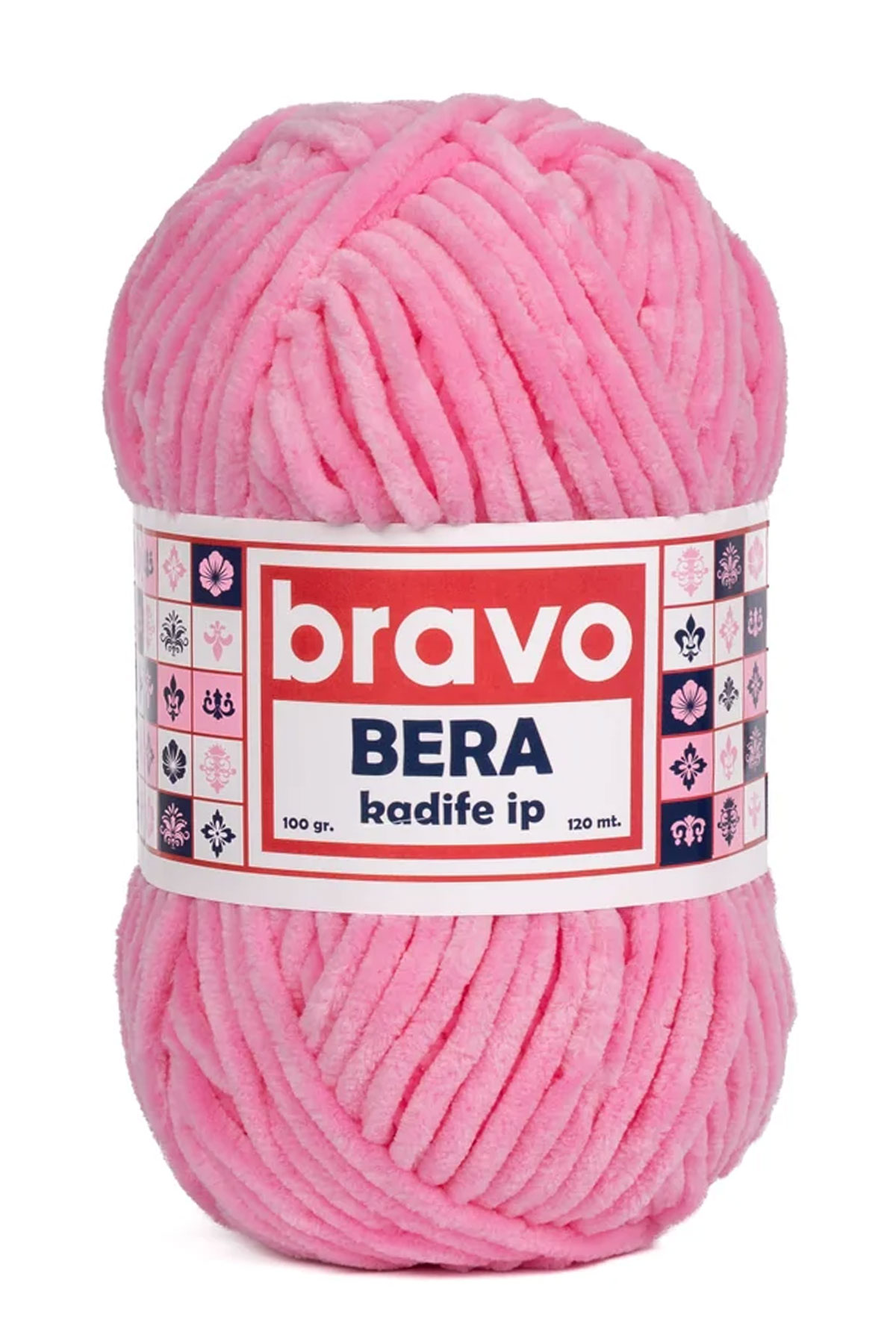 Bravo Bera Kadife El Örgü İpi 100 Gr120m - Thumbnail
