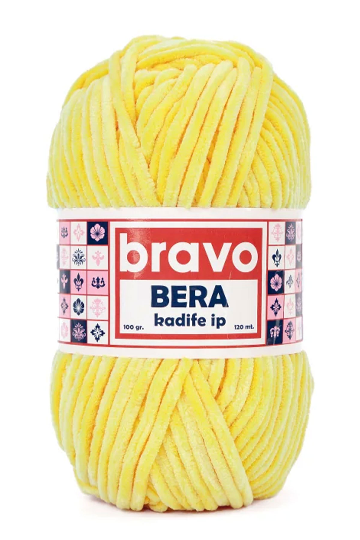 Bravo Bera Kadife El Örgü İpi 100 Gr120m - Thumbnail