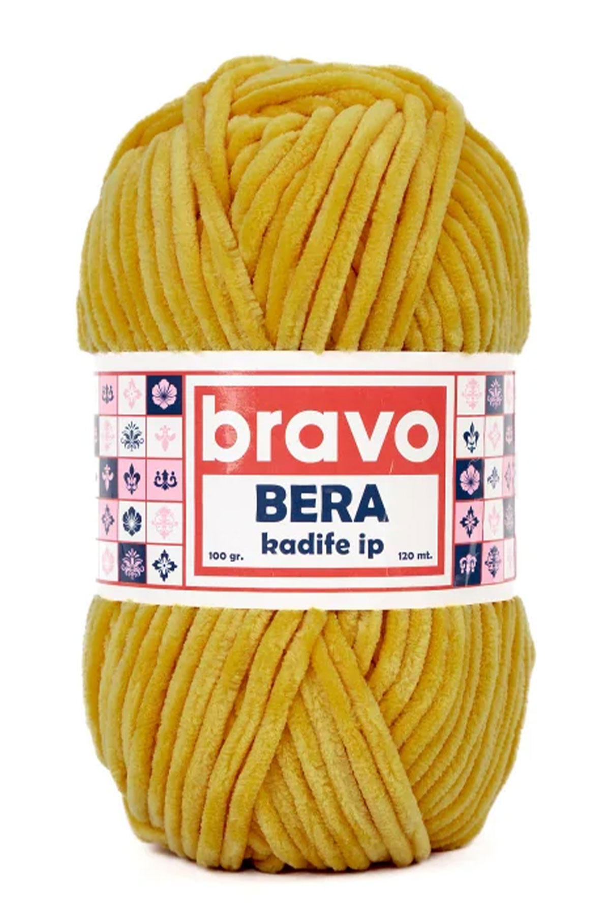 Bravo Bera Kadife El Örgü İpi 100 Gr120m - Thumbnail