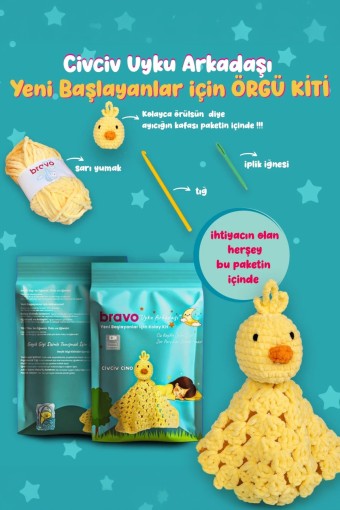 BRAVO - Bravo Easy Kit Civciv Örgü Kiti