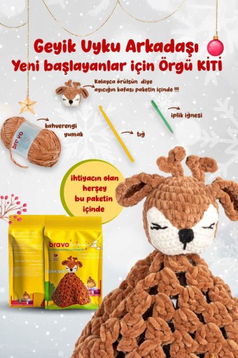 BRAVO - Bravo Easy Kit Geyik Örgü Kiti