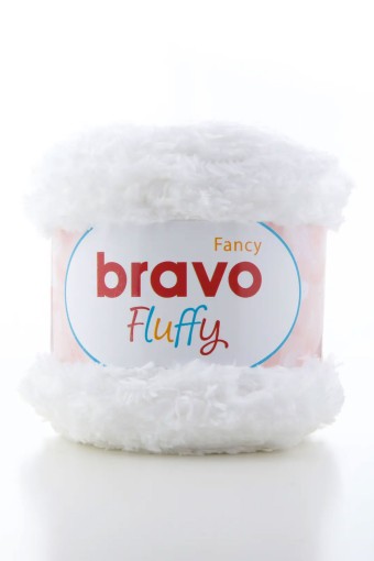 BRAVO - Bravo Fluffy El Örgü İpi 100 Gr 100m (1)