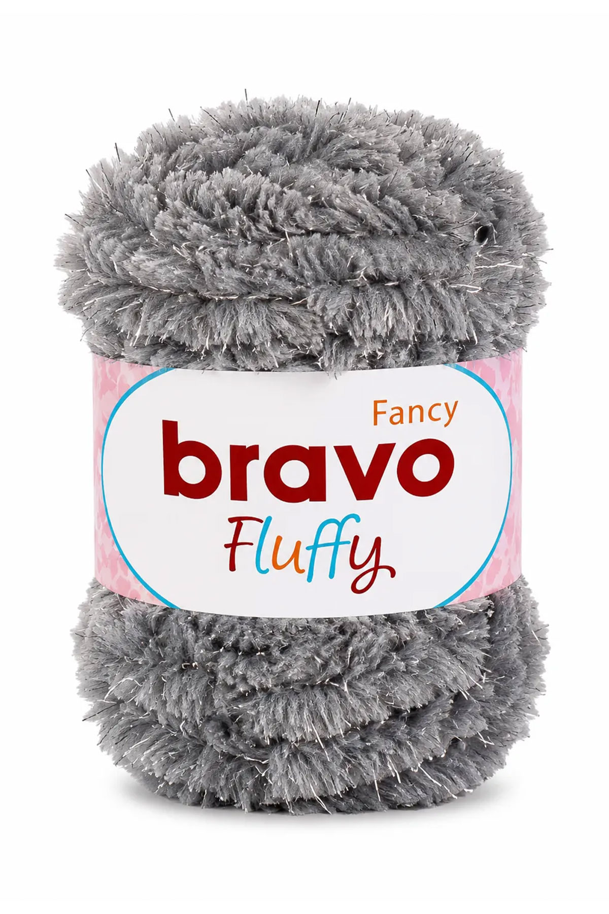 Bravo Fluffy Simli El Örgü İpi 100 Gr 100m - Thumbnail