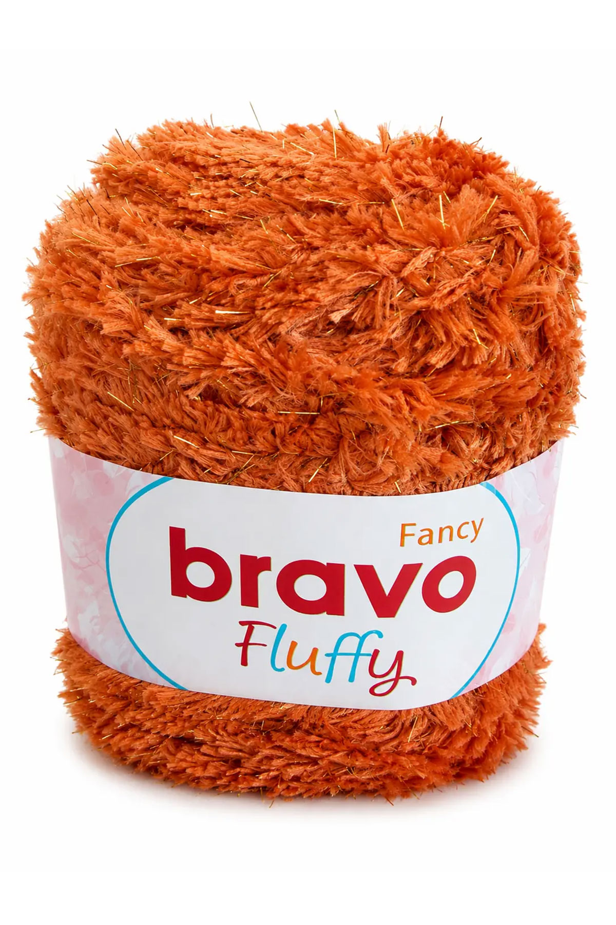 Bravo Fluffy Simli El Örgü İpi 100 Gr 100m - Thumbnail