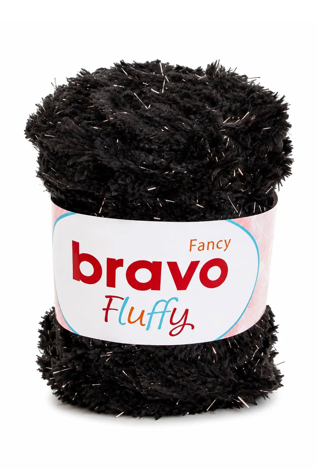 Bravo Fluffy Simli El Örgü İpi 100 Gr 100m - Thumbnail