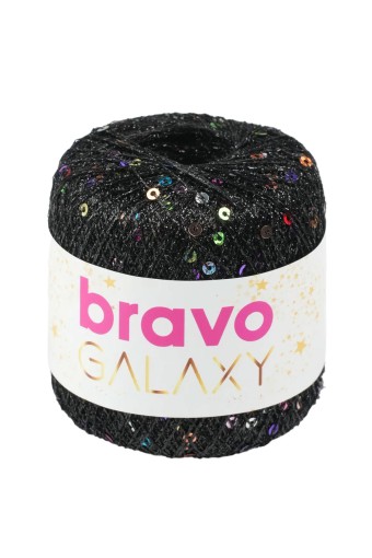 BRAVO - Bravo Galaxy El Örgü İpi 10 Gr130m Pullu