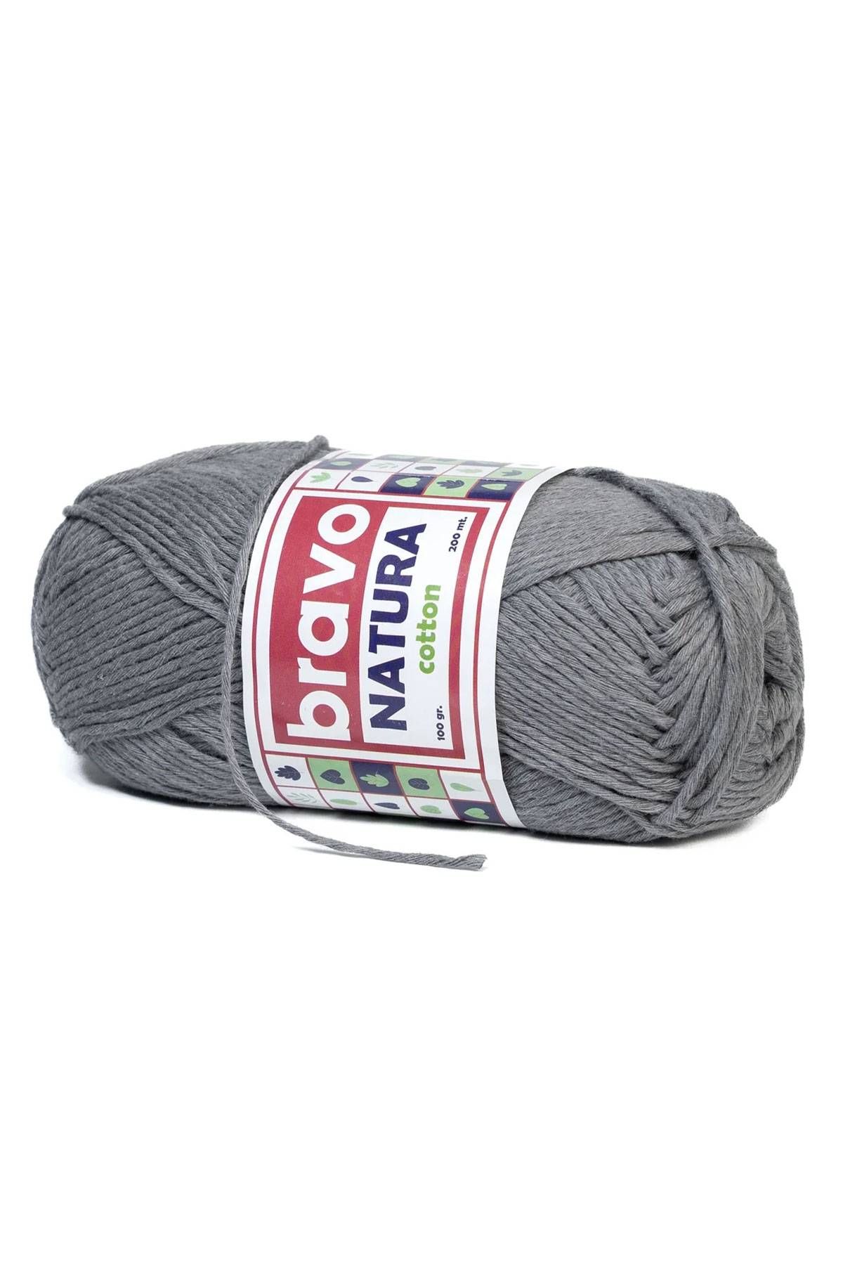 Bravo Natura Cotton El Örgü İpi 100 Gr 200m - Thumbnail