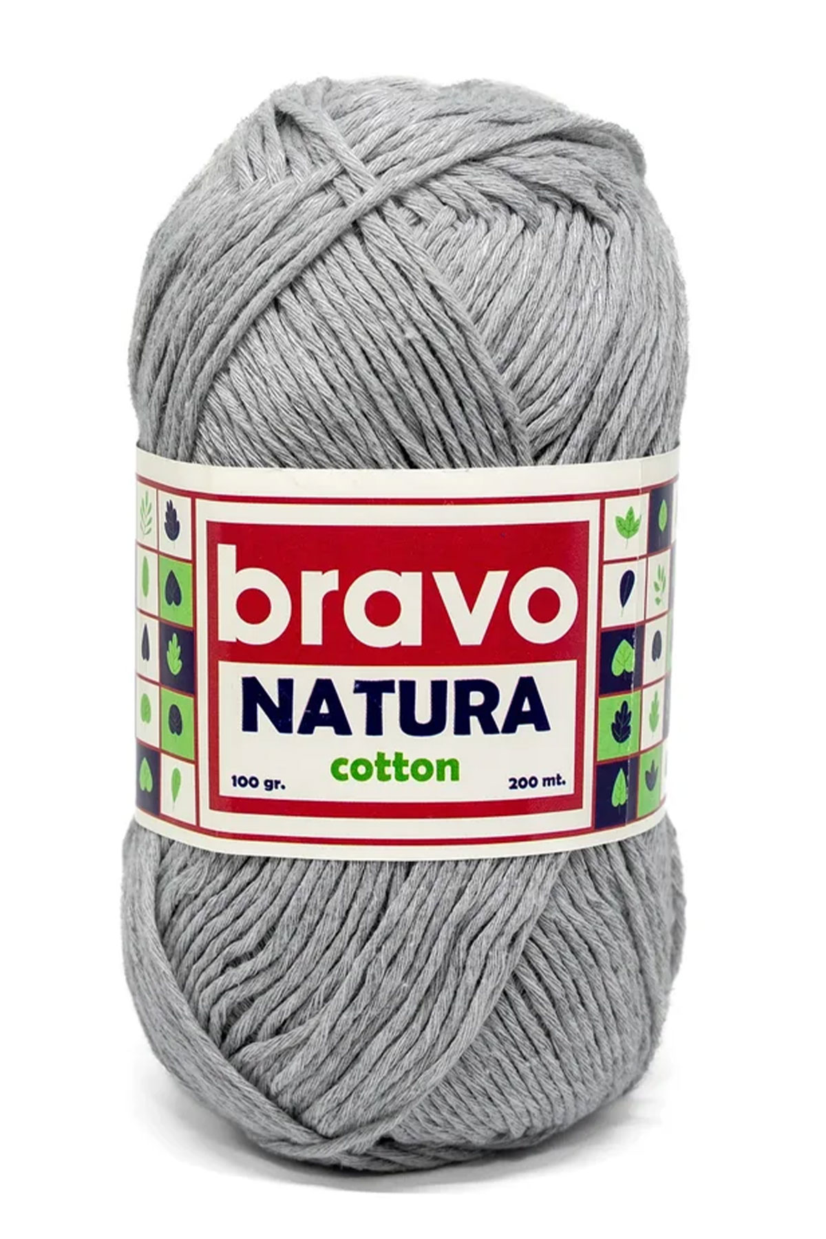 Bravo Natura Cotton El Örgü İpi 100 Gr 200m - Thumbnail