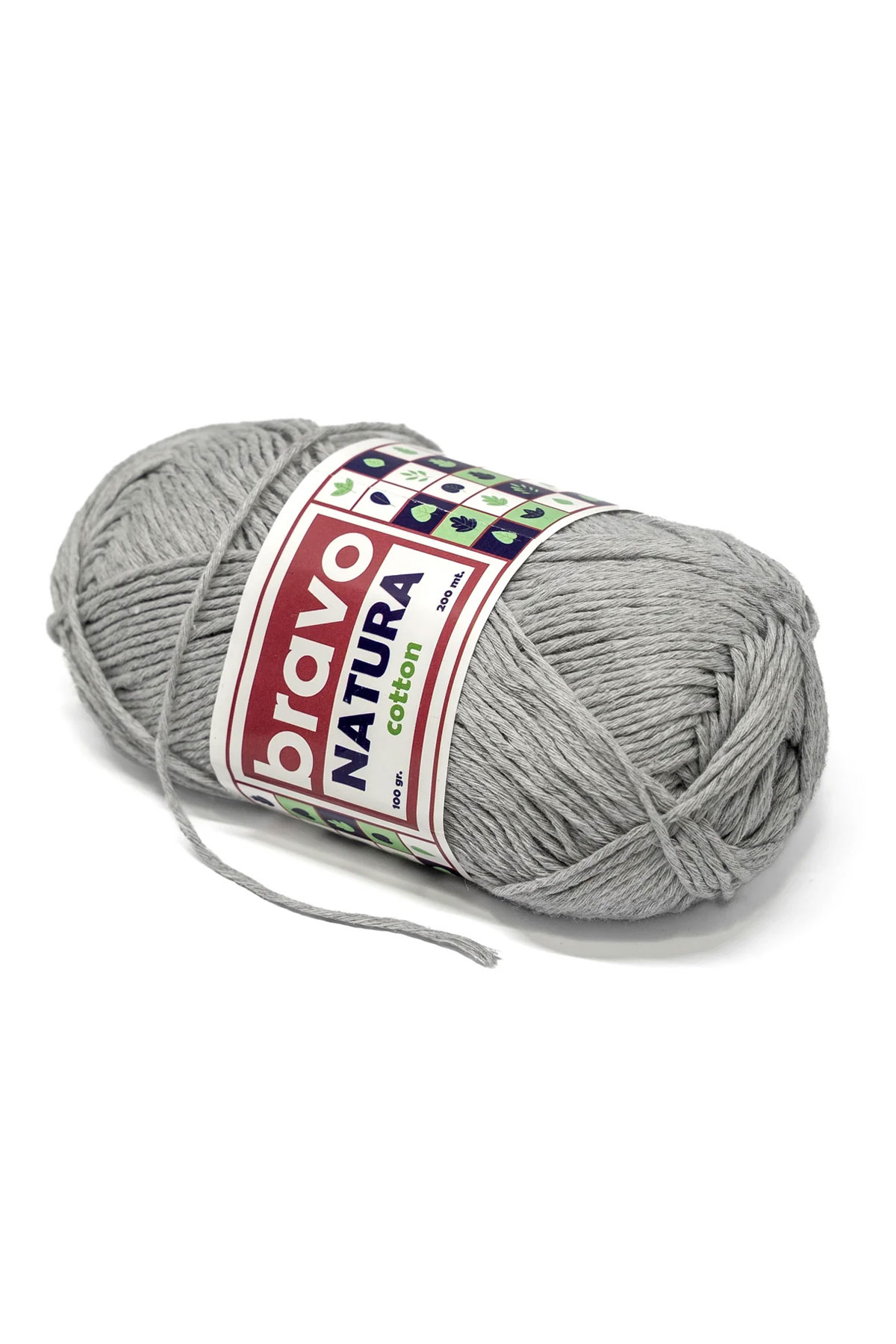 Bravo Natura Cotton El Örgü İpi 100 Gr 200m - Thumbnail