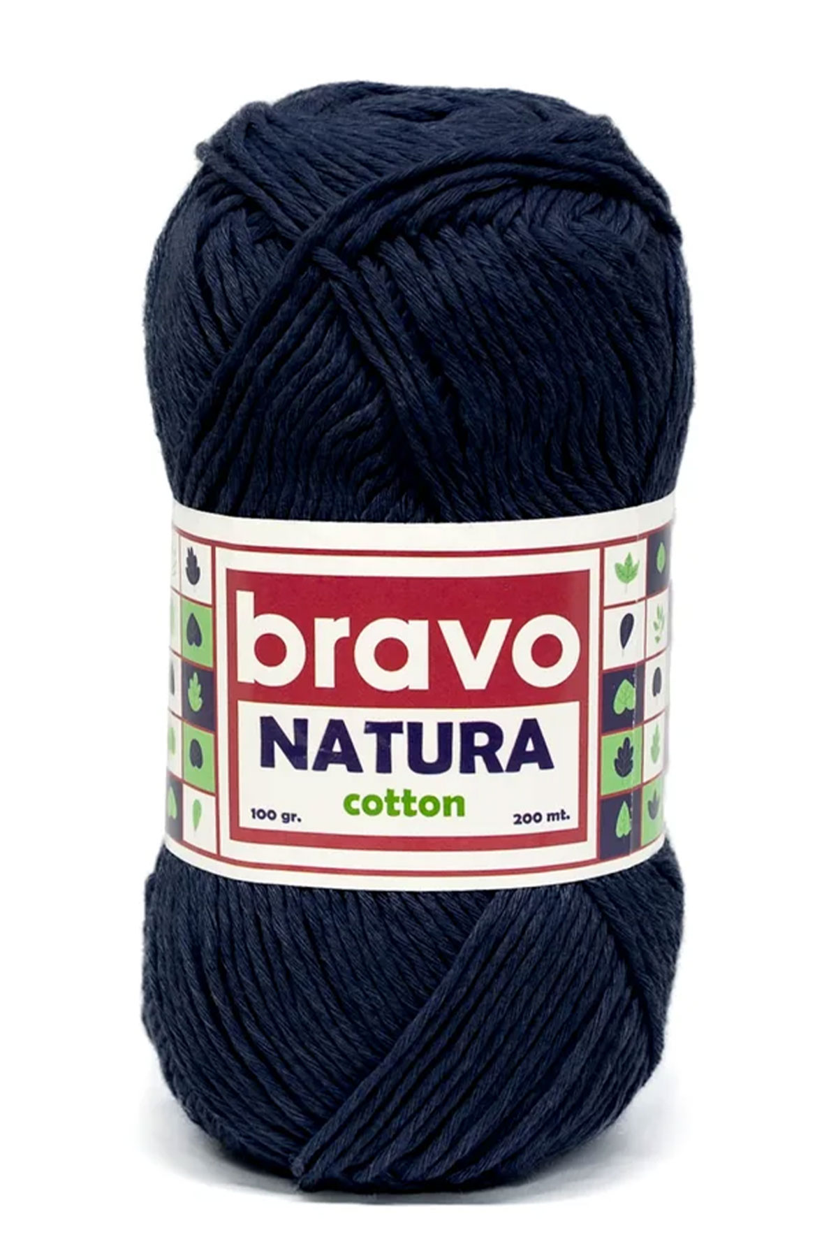 Bravo Natura Cotton El Örgü İpi 100 Gr 200m - Thumbnail