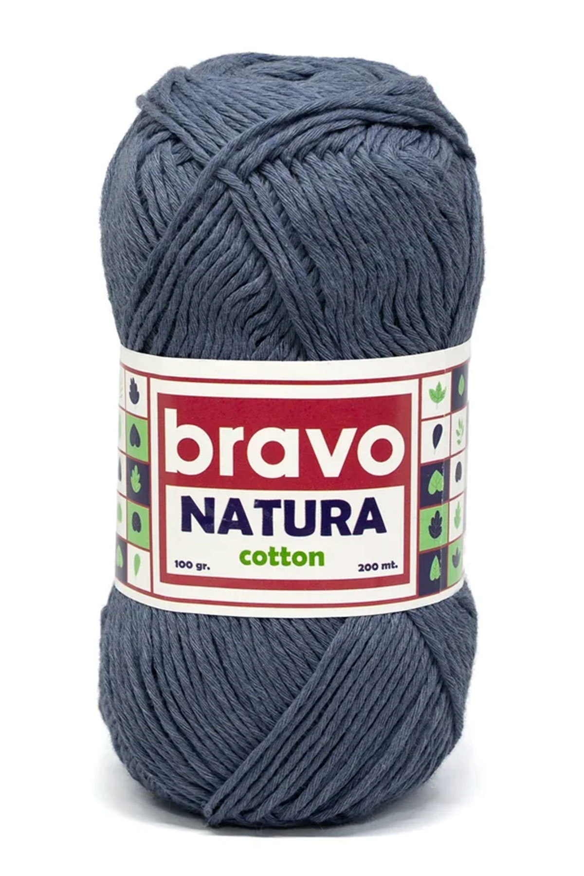 Bravo Natura Cotton El Örgü İpi 100 Gr 200m - Thumbnail
