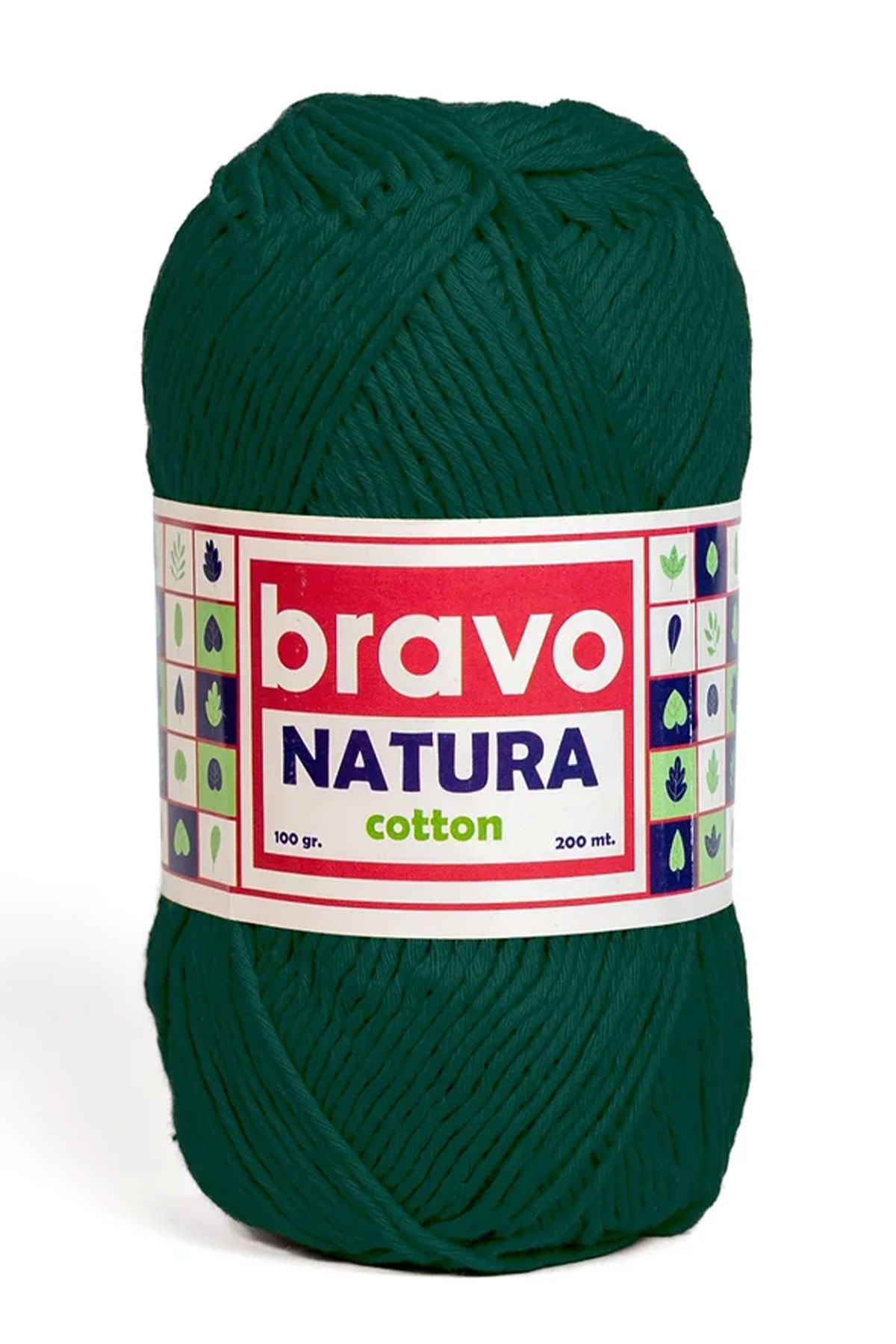 Bravo Natura Cotton El Örgü İpi 100 Gr 200m - Thumbnail