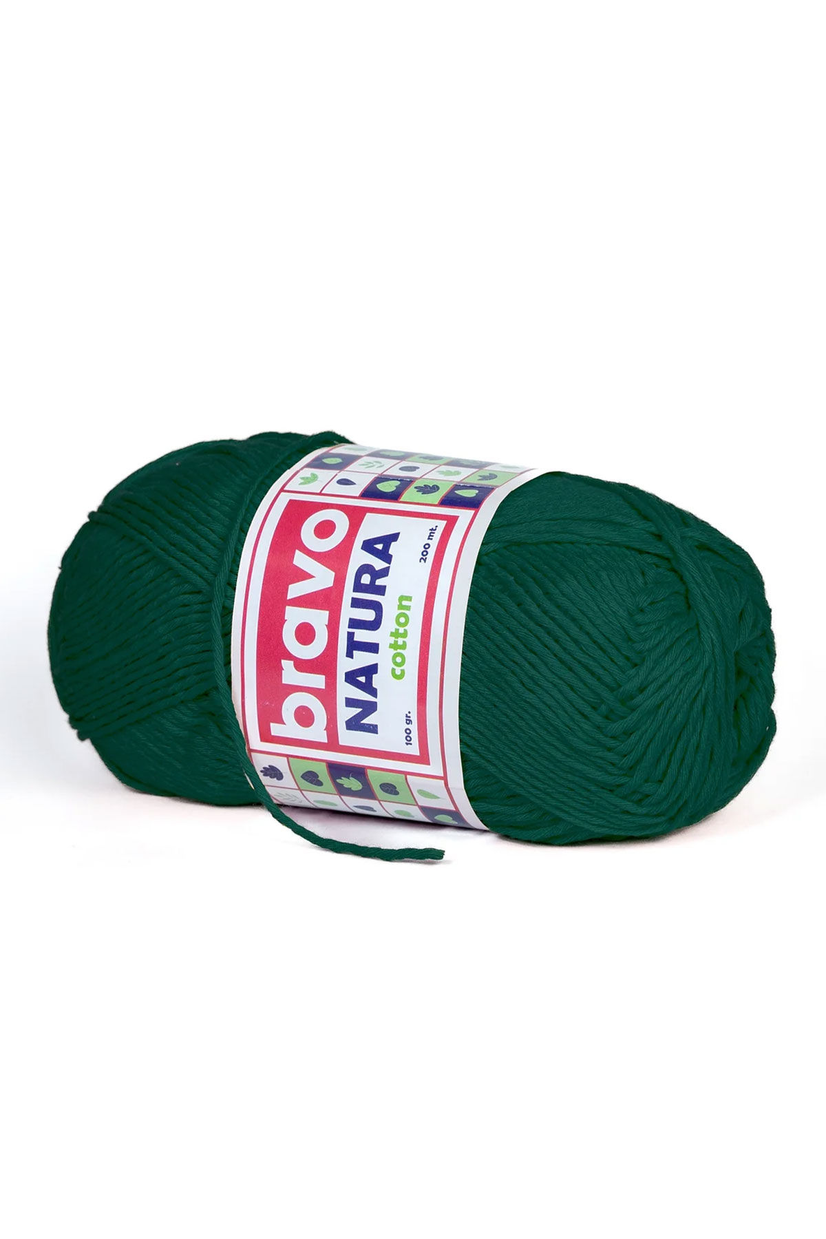 Bravo Natura Cotton El Örgü İpi 100 Gr 200m - Thumbnail