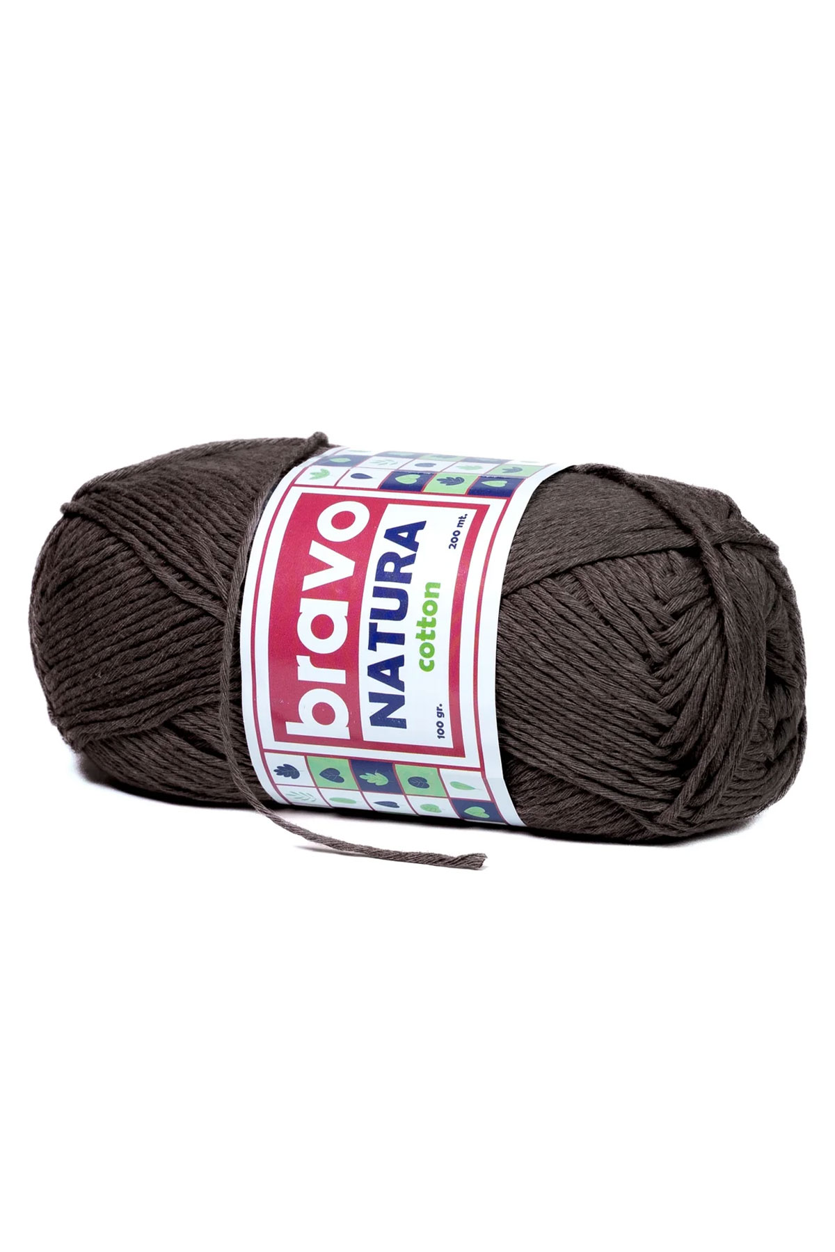 Bravo Natura Cotton El Örgü İpi 100 Gr 200m - Thumbnail