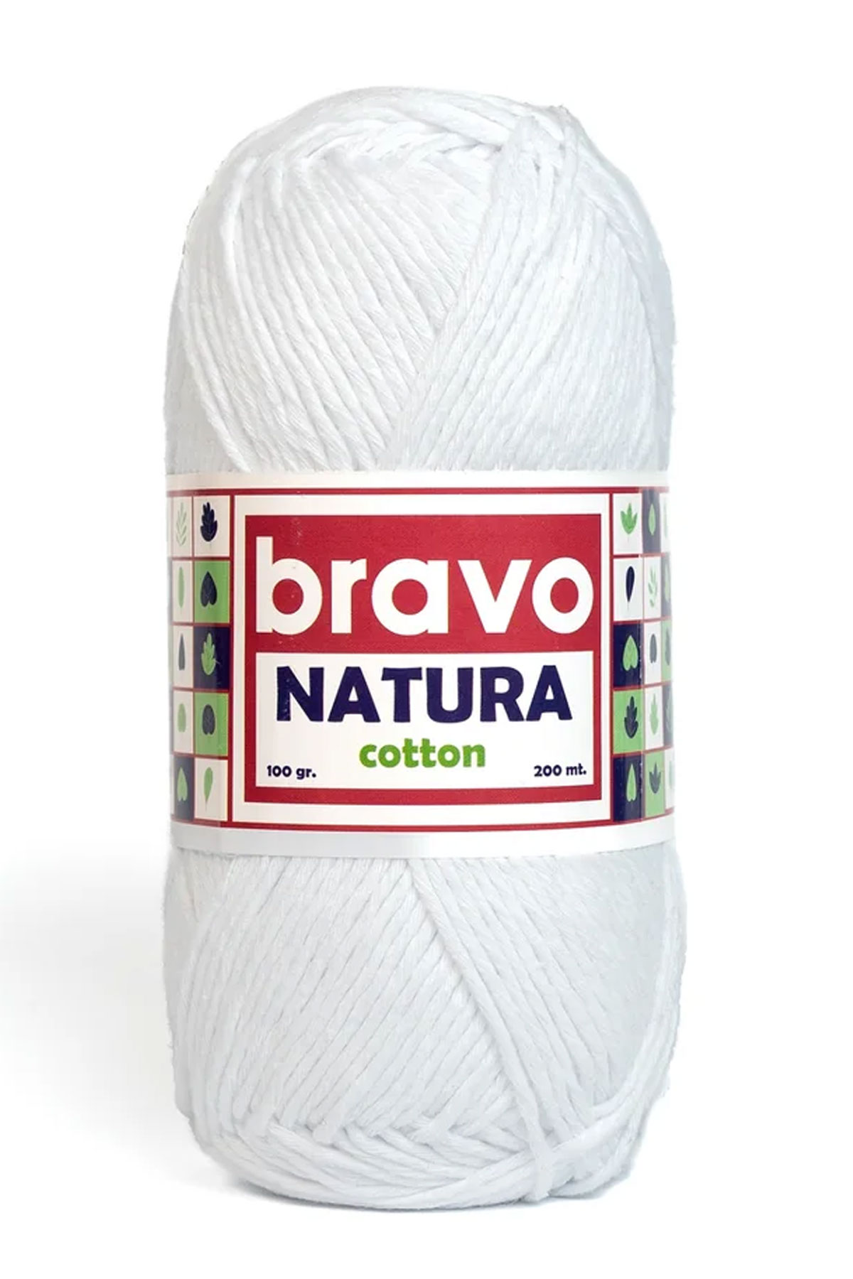 Bravo Natura Cotton El Örgü İpi 100 Gr 200m - Thumbnail