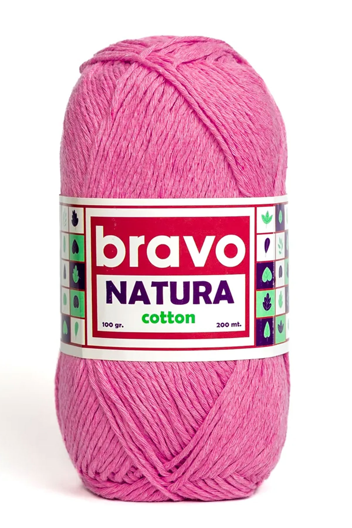 Bravo Natura Cotton El Örgü İpi 100 Gr 200m - Thumbnail