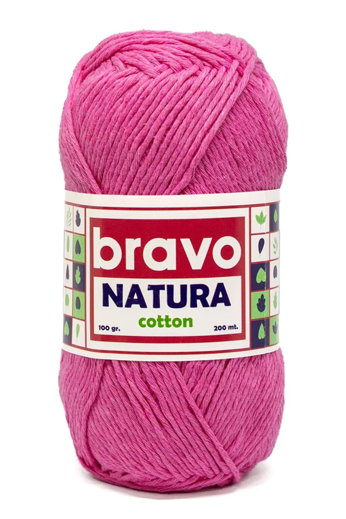 Bravo Natura Cotton El Örgü İpi 100 Gr 200m - Thumbnail