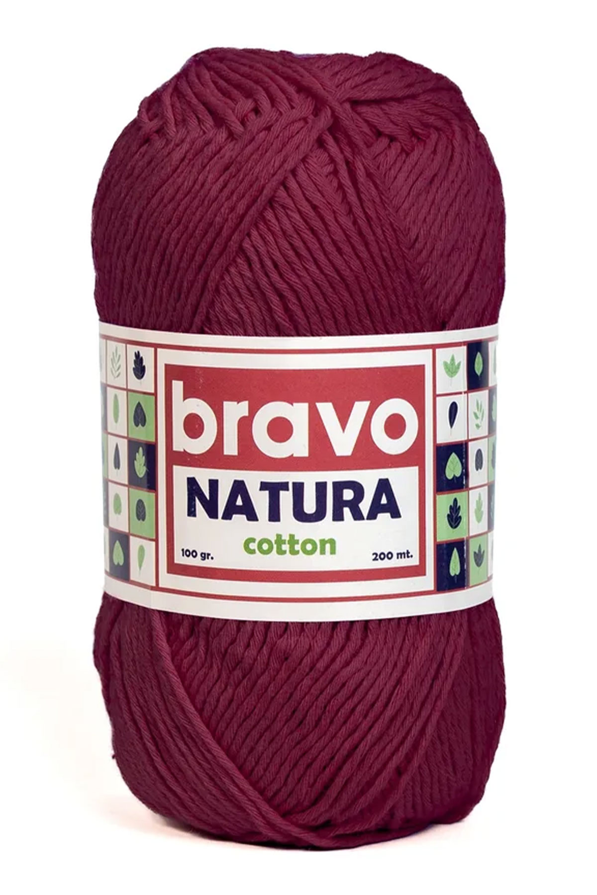 Bravo Natura Cotton El Örgü İpi 100 Gr 200m - Thumbnail