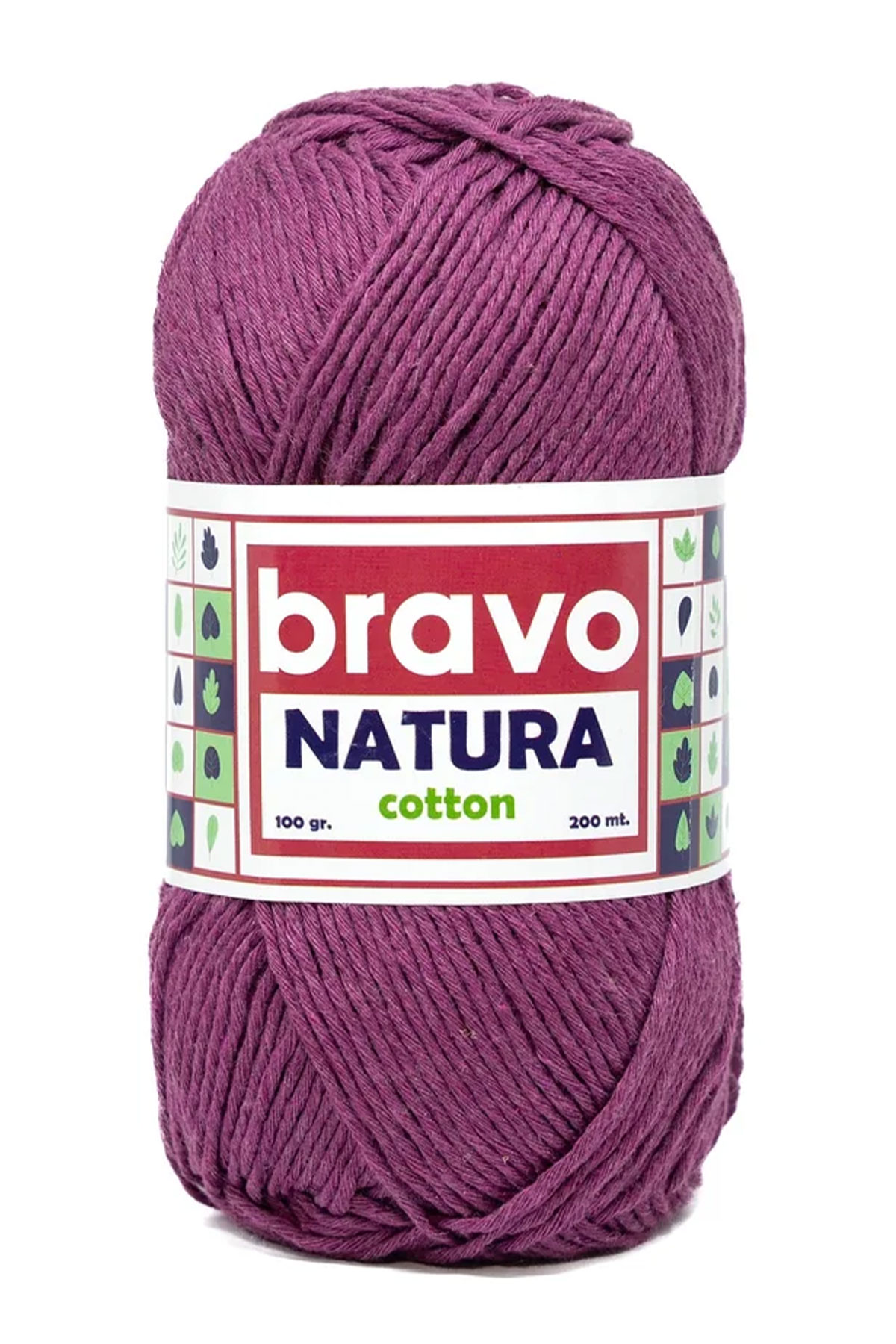 Bravo Natura Cotton El Örgü İpi 100 Gr 200m - Thumbnail