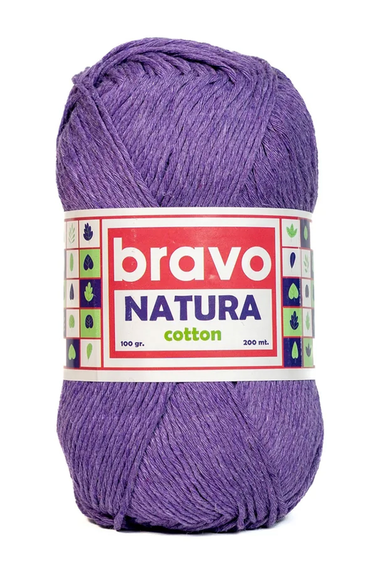Bravo Natura Cotton El Örgü İpi 100 Gr 200m - Thumbnail