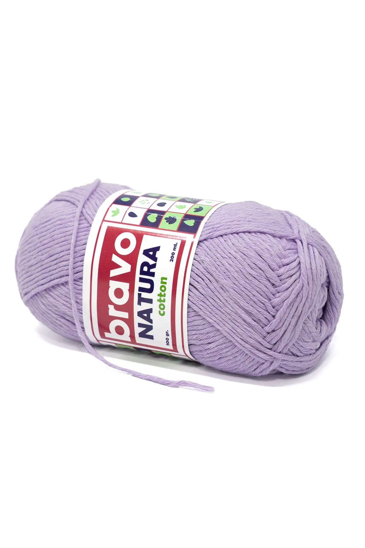 Bravo Natura Cotton El Örgü İpi 100 Gr 200m - Thumbnail