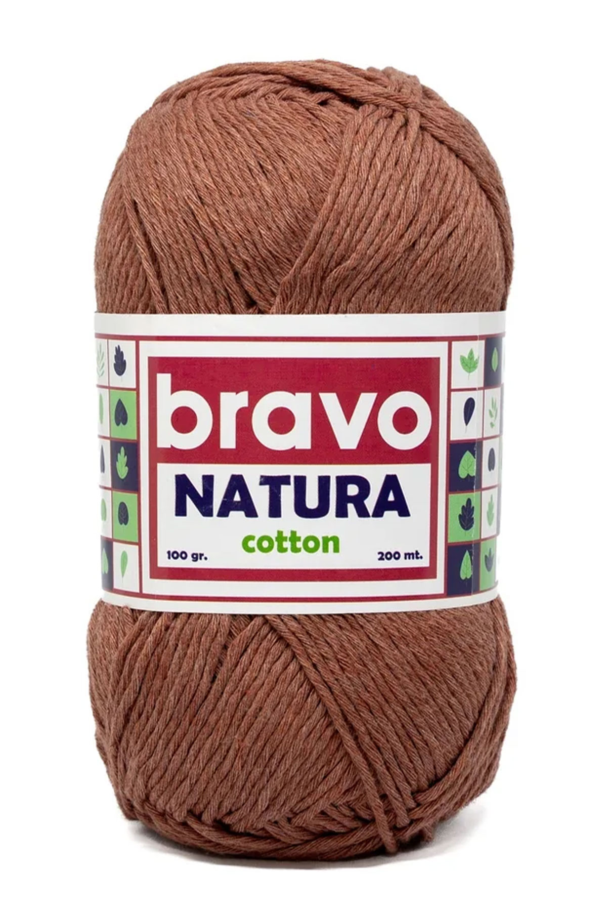 Bravo Natura Cotton El Örgü İpi 100 Gr 200m - Thumbnail