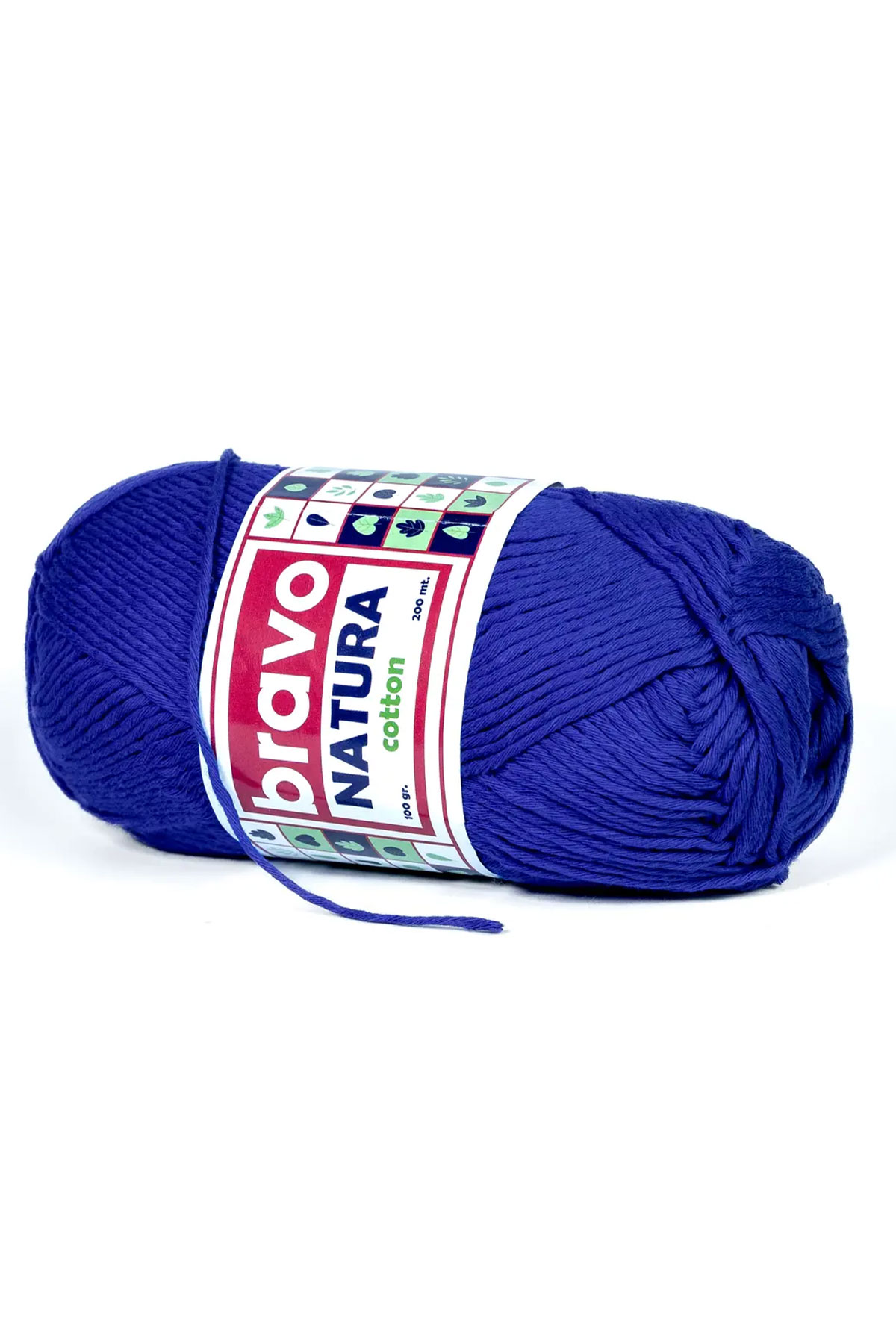 Bravo Natura Cotton El Örgü İpi 100 Gr 200m - Thumbnail