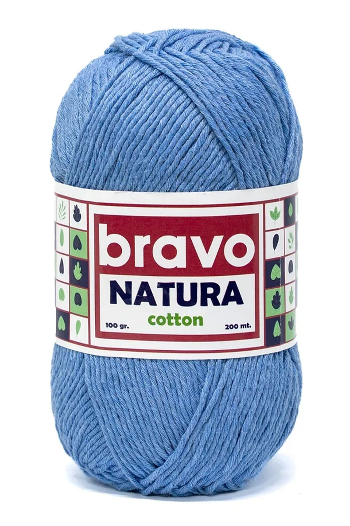 Bravo Natura Cotton El Örgü İpi 100 Gr 200m - Thumbnail
