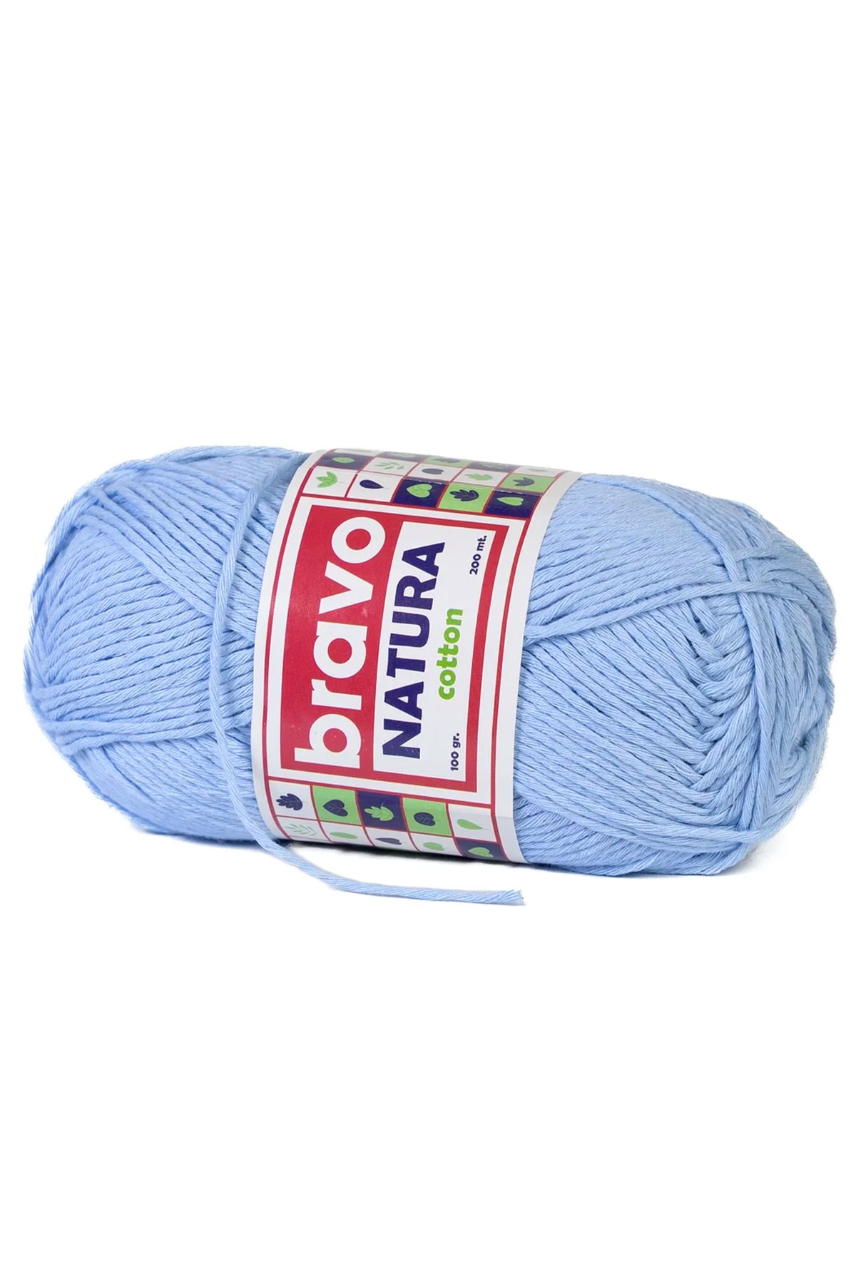 Bravo Natura Cotton El Örgü İpi 100 Gr 200m - Thumbnail