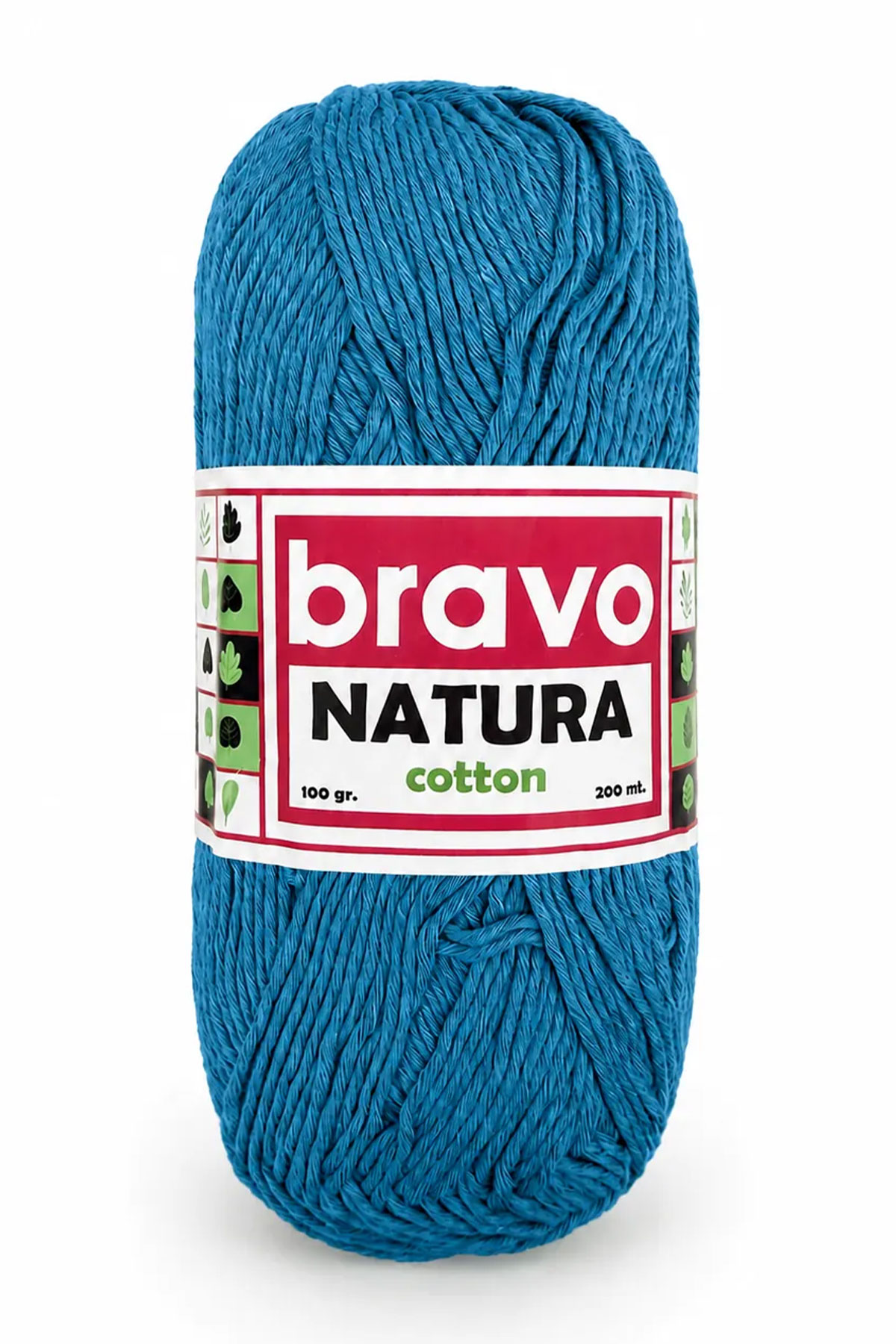 Bravo Natura Cotton El Örgü İpi 100 Gr 200m - Thumbnail