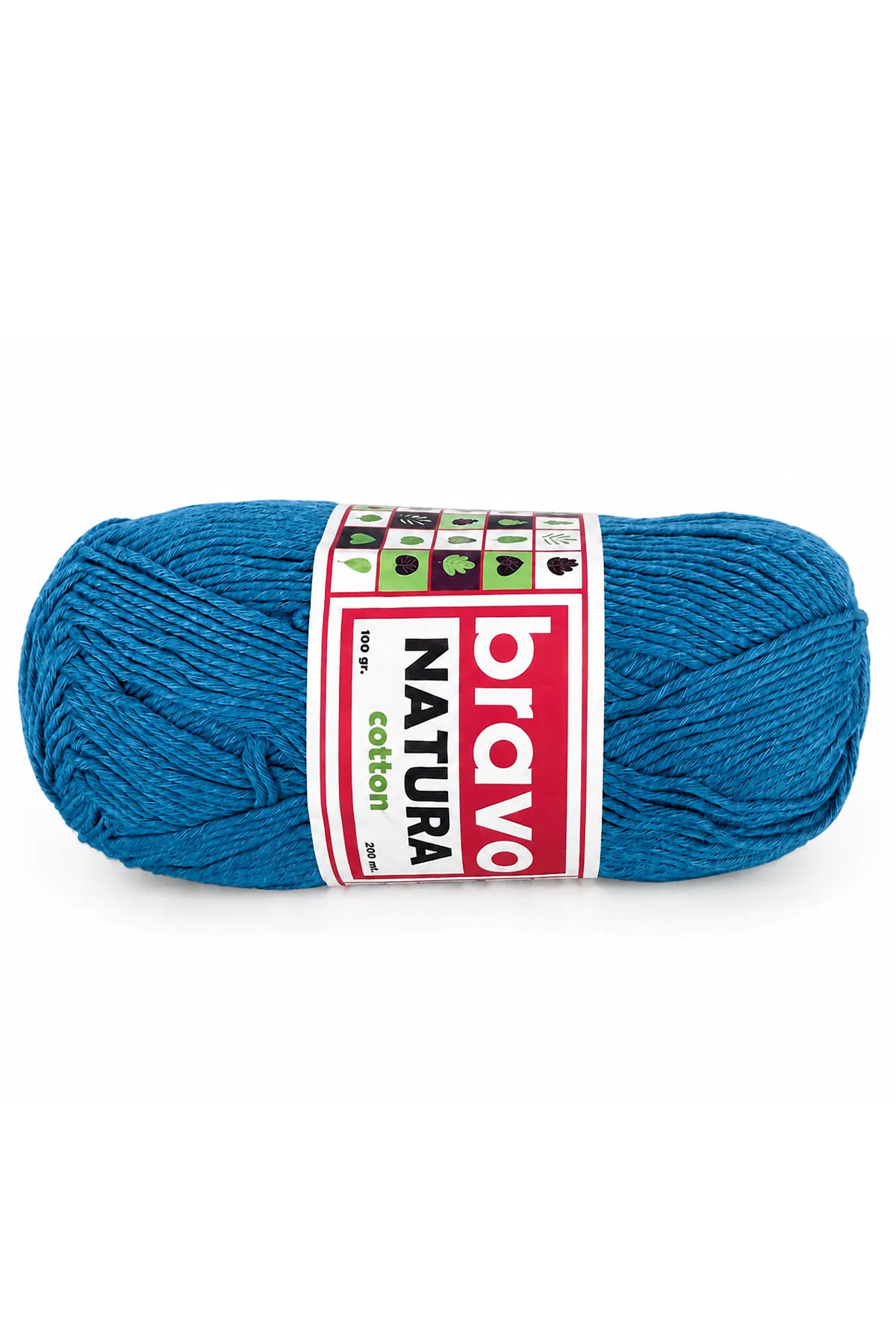 Bravo Natura Cotton El Örgü İpi 100 Gr 200m - Thumbnail