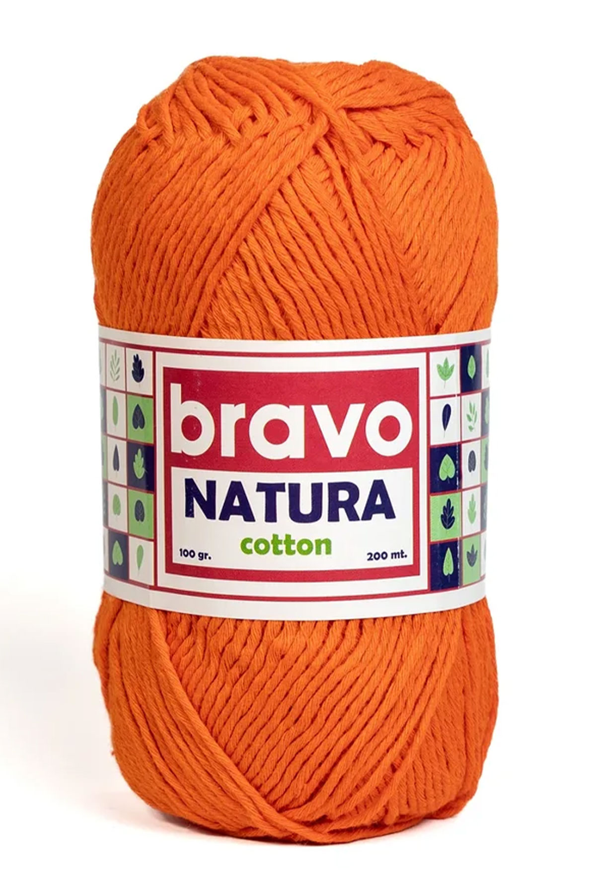 Bravo Natura Cotton El Örgü İpi 100 Gr 200m - Thumbnail