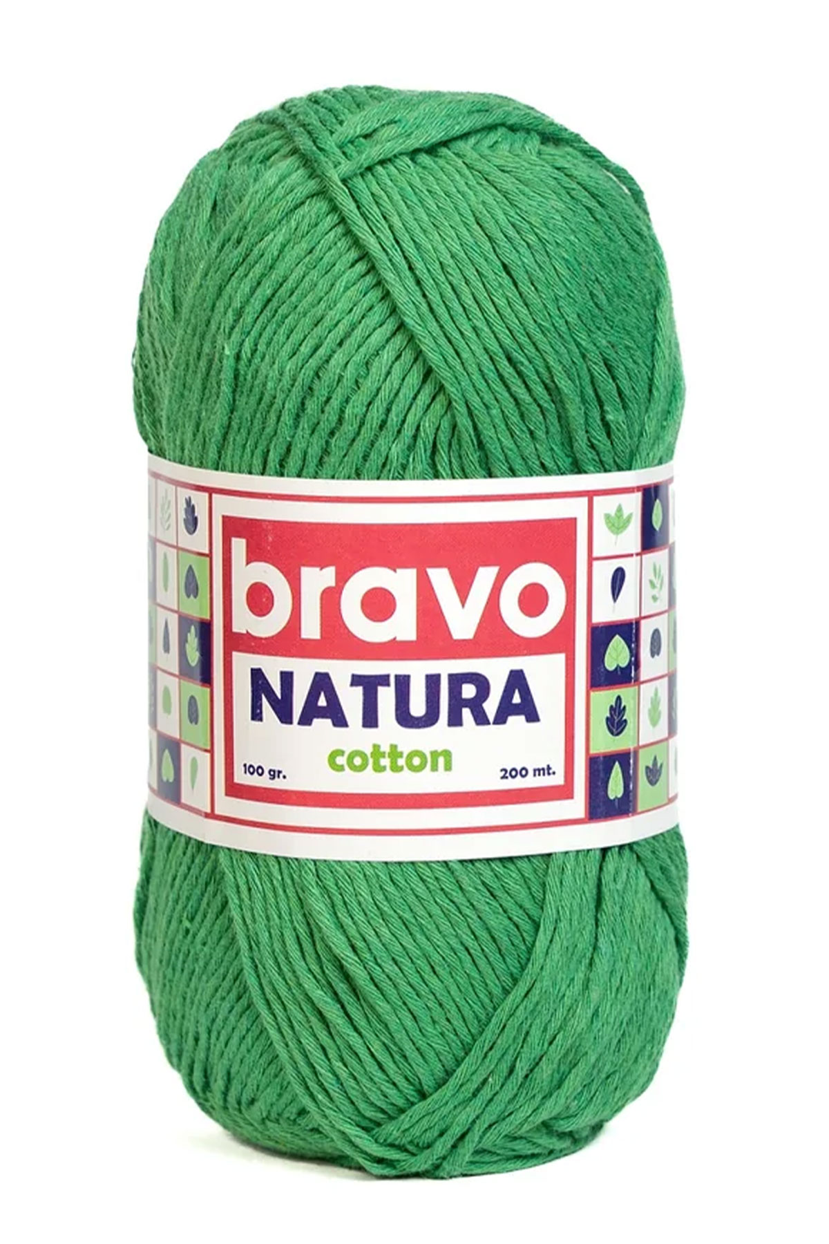 Bravo Natura Cotton El Örgü İpi 100 Gr 200m - Thumbnail