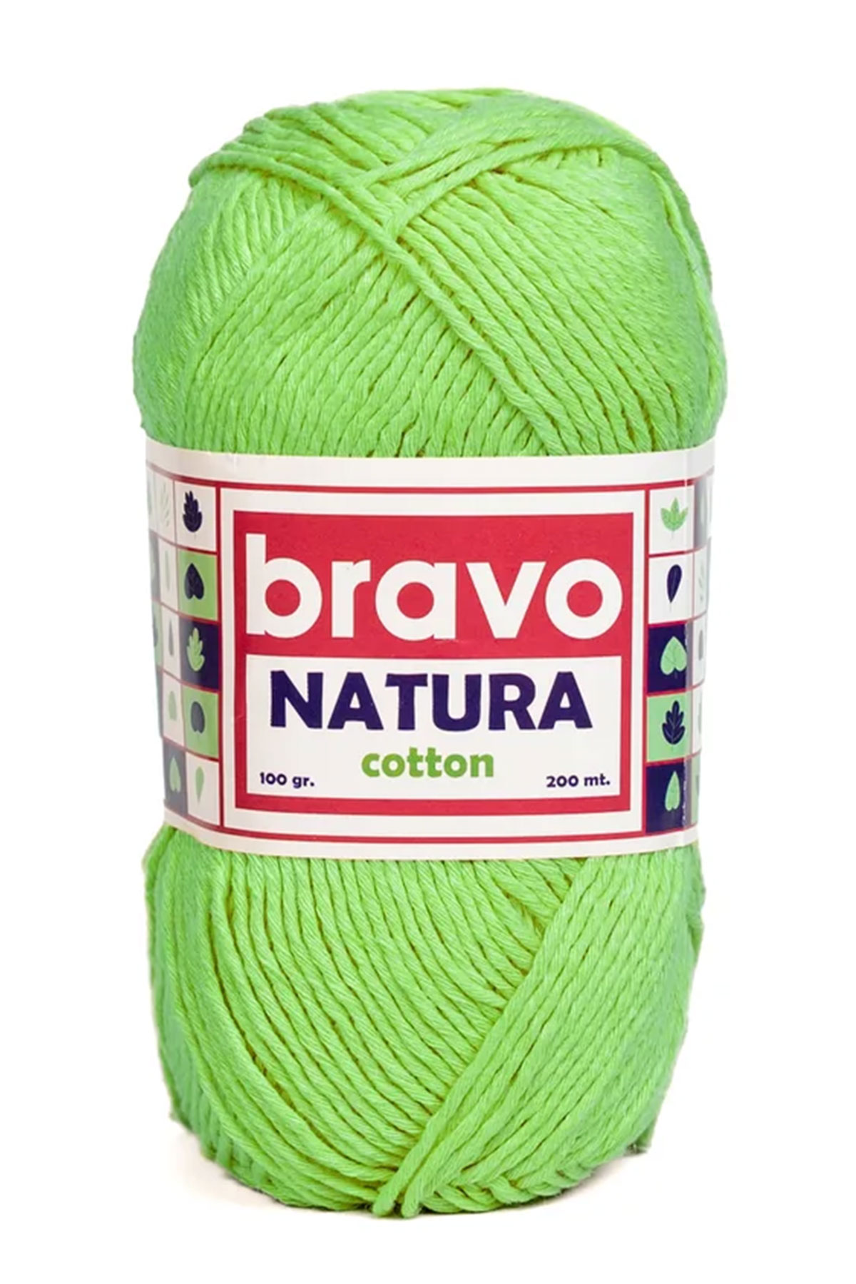 Bravo Natura Cotton El Örgü İpi 100 Gr 200m - Thumbnail