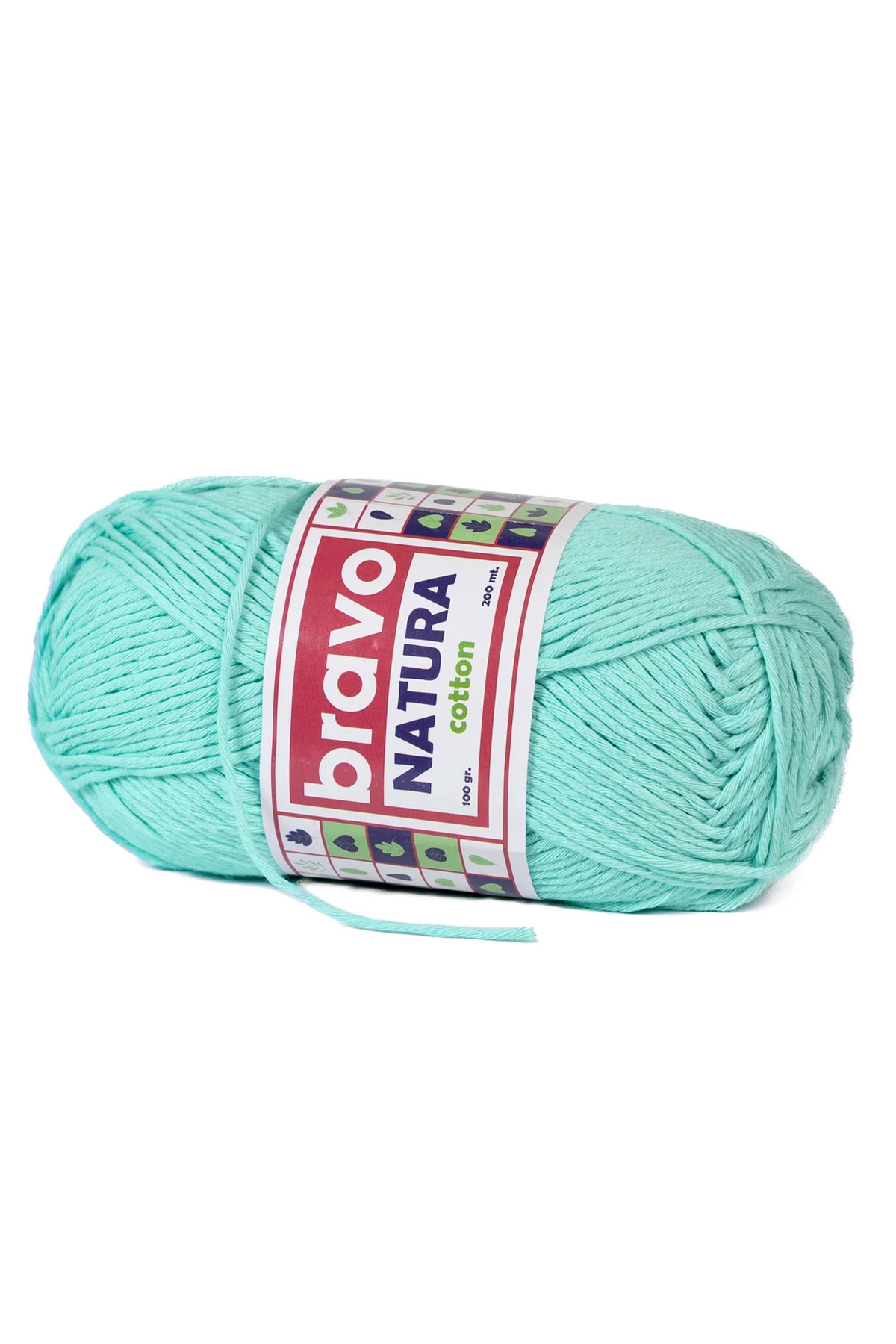 Bravo Natura Cotton El Örgü İpi 100 Gr 200m - Thumbnail