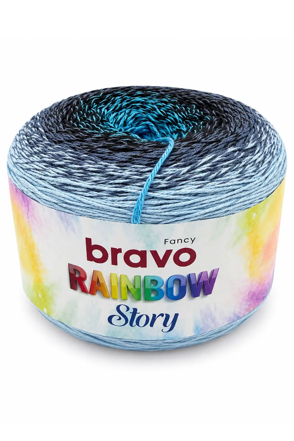 Bravo Rainbow Story El Örgü İpi 200 Gr 800m - Thumbnail