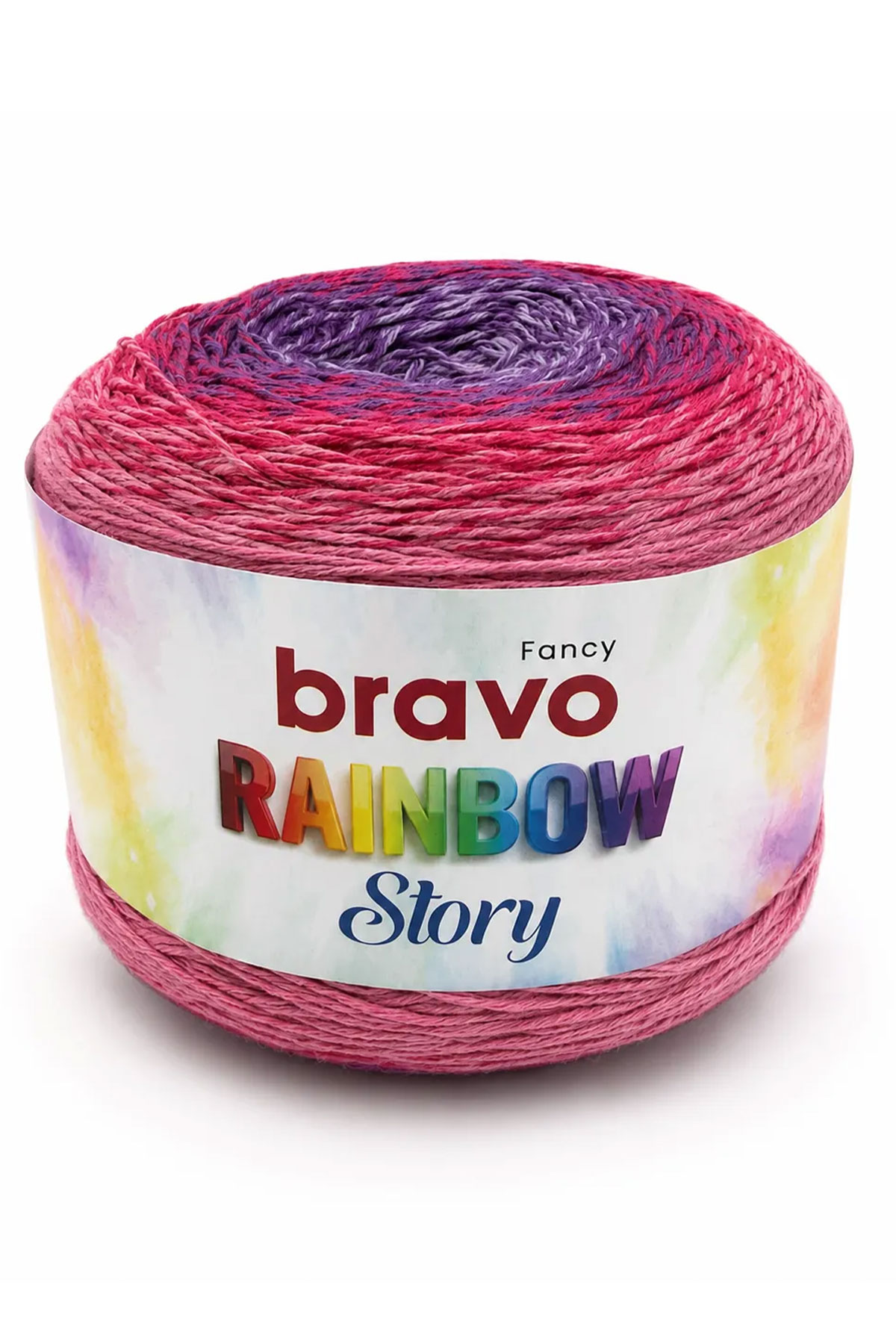Bravo Rainbow Story El Örgü İpi 200 Gr 800m - Thumbnail