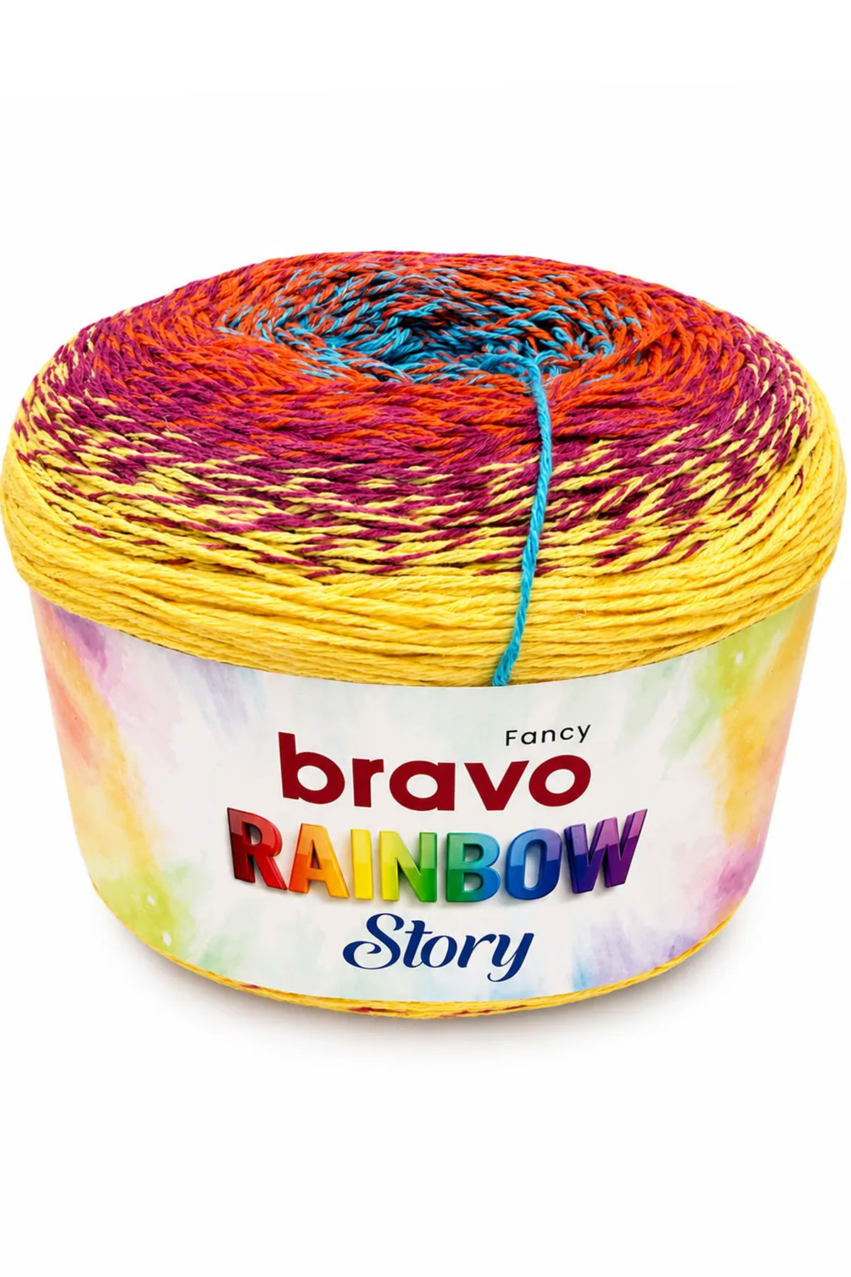 Bravo Rainbow Story El Örgü İpi 200 Gr 800m - Thumbnail