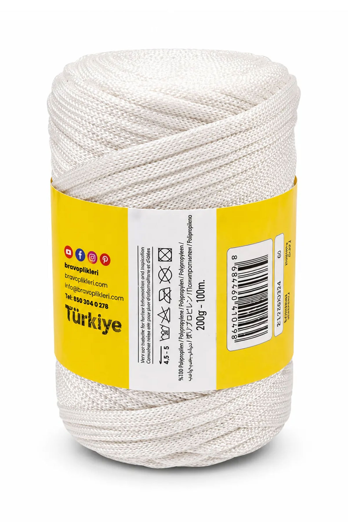 Bravo Vay By Ribbon El Örgü İpi 200 Gr 100m - Thumbnail