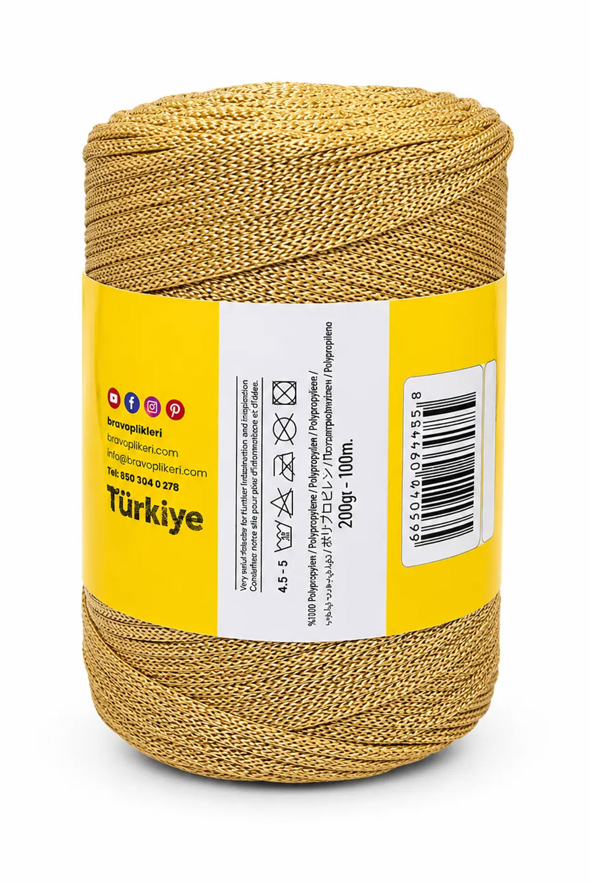 Bravo Vay By Ribbon El Örgü İpi 200 Gr 100m - Thumbnail