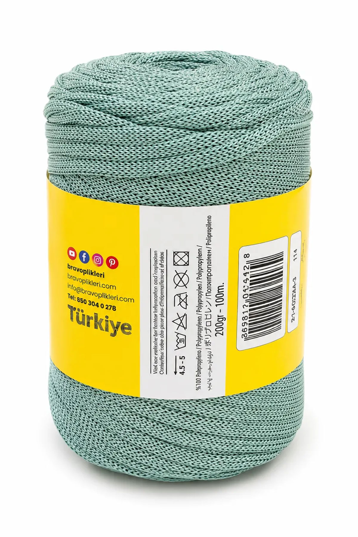 Bravo Vay By Ribbon El Örgü İpi 200 Gr 100m - Thumbnail