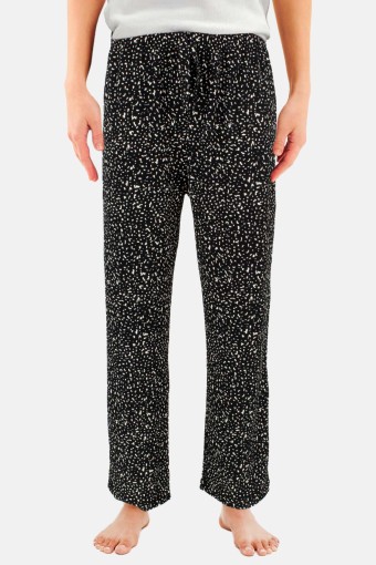 Capri - Capri Kadın Börüncük Geniş Paça Tek Alt Pantolon - Çok Renkli/20 (1)