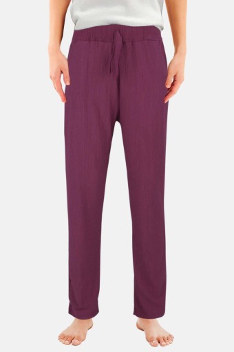 Capri - Capri Kadın Börüncük Tek Alt Pantolon - Siyah (1)