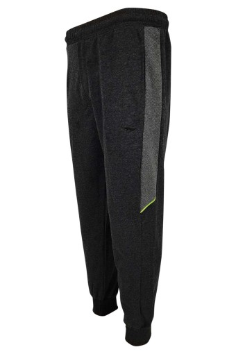 ÇITA - Çıta Erkek Tek Alt Eşofman Jakarlı Garnili - Siyah