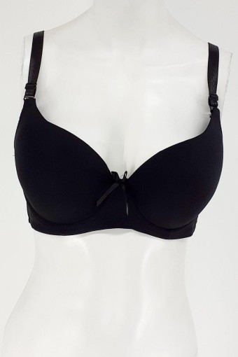 CLARA - Clara Kadın Balenli Sütyen - Siyah