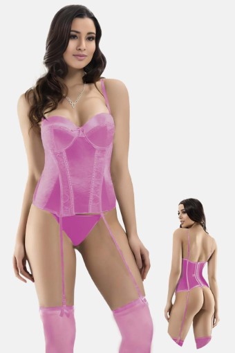 CLARA - Clara Kadın Jartiyer Takım Rosaria (1)